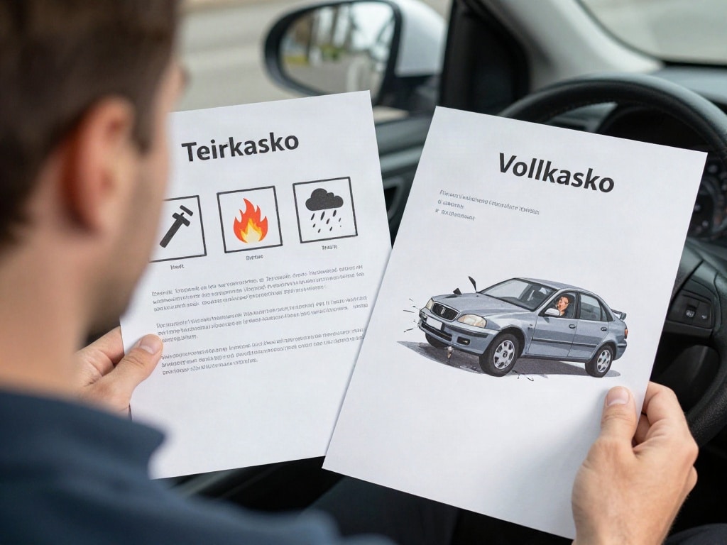 Teilkasko oder Vollkasko
