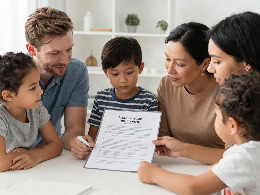 Versicherungen Patchworkfamilie